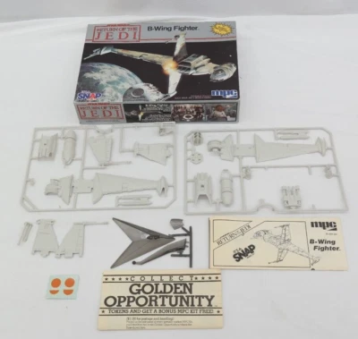 Vintage MPC Star Wars Return of the Jedi B-Wing Fighter 1983 Model Kit    JR - Image 1 of 4