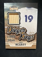 2020 Leaf Lumber Kings Baseball Dinger Kings Bat DK-07 Fred McGriff /25