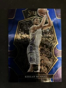 2022-23 Panini Select Premier Level #197 Keegan Murray RC Sacramento Kings - Picture 1 of 2