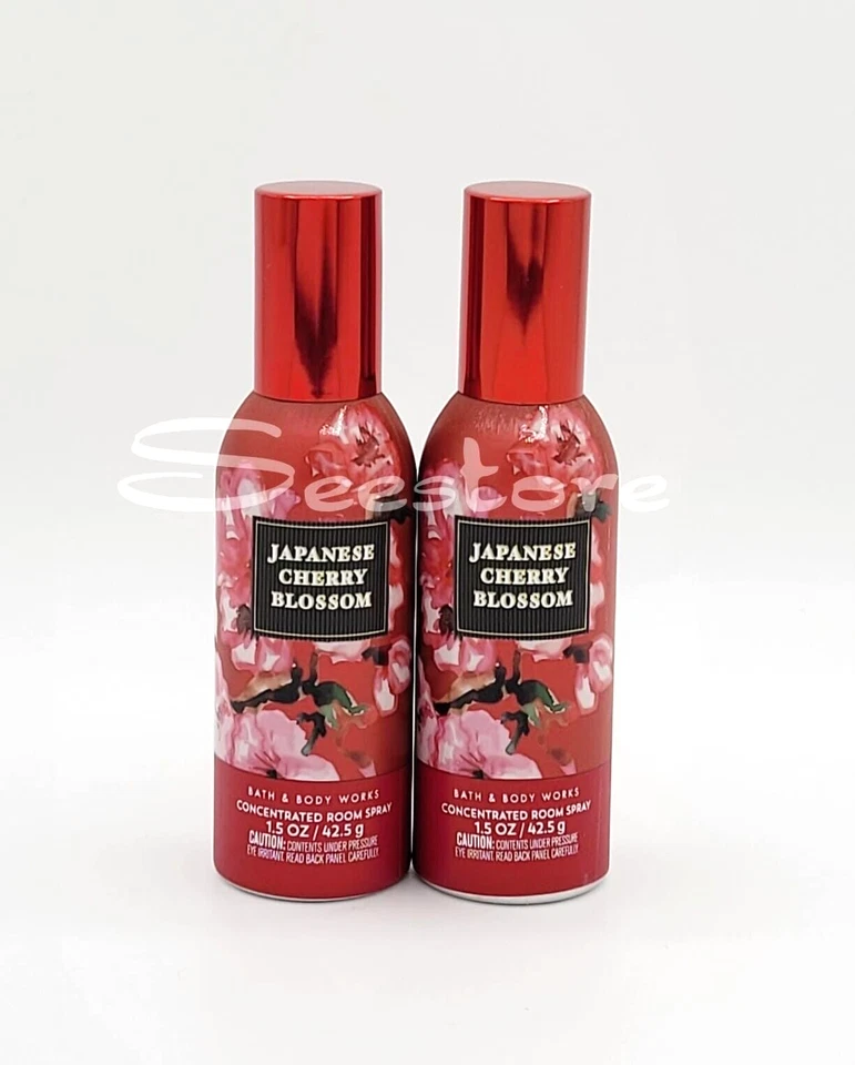 Bath and Body Works JAPANESE CHERRY BLOSSOM Home Fragrance Room Spray 1.5 oz