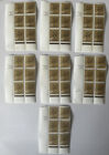 GB Machin 50p Cylinder Block of 6 Stamps, Cyl.4 x 7