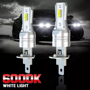 2x H1 LED Headlight Globes High Beam 9600LM for Ford Falcon AU XR6 XR8 1998-2002 - Picture 1 of 8