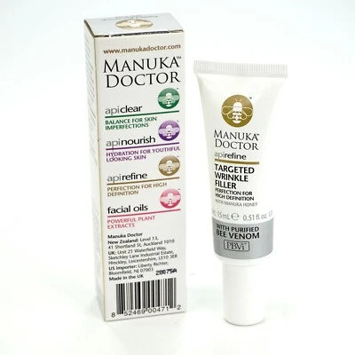 ManukaDoctor Apirefine Wrinkle Filler For High Definition 0.51 Oz. {New/In Box} - Image 1 of 3