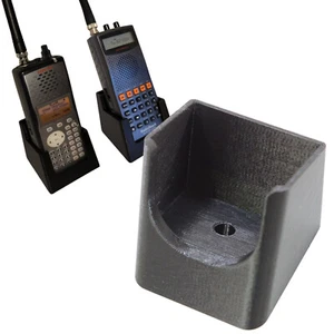 Desk Stand Holder for Radio Shack Pro 92, Pro 96, Pro 97, Pro 164, GRE PSR-500 - Zdjęcie 1 z 8