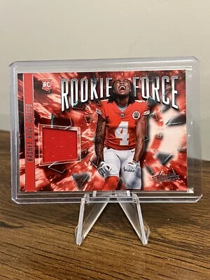 2023 Panini Absolute Rashee Rice Rookie Force Patch - Image 1 of 2