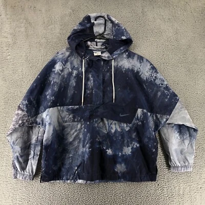 Chaqueta Nike Sportswear Tejida Onda Teñida Gridiron Azul Marino DV7936-015 Para Mujer Talla XS Foto 1 de 4