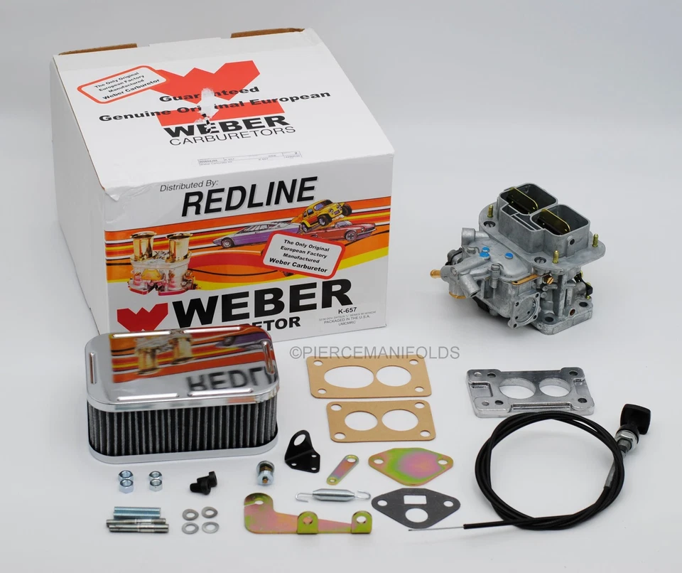 CONVERSIÓN WEBER 32/36 DGV K657 SE ADAPTA A CAMIONETA DATSUN L16 L20 510 610 Foto 1 de 4