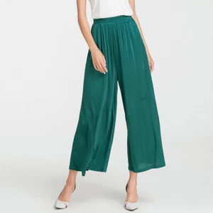 Women 50% Silk 50% Viscose Knitted Loose type Pants Trousers XL 2XL SG366 - Picture 1 of 15
