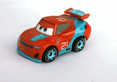 Disney Pixar Cars Mini Racer Blinkie Ryan Inside Lanely in Box 31 - Image 1 of 2