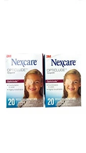 Opticlude Eye Patch Regular Size Nexcare - 20 Pcs ( 2 pack ) - Picture 1 of 1
