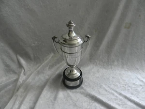 Trophée argent massif course Hippique MERANO Federippodromi Italy Italia - Picture 1 of 9