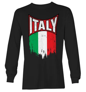 Italy Torn Flag - Italian Strong Proud Pride Europe Youth T-Shirt - Picture 1 of 20
