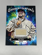 Big Boi 2020 Upper Deck Goodwin Champions Splash Of Color Relic SM-BB Outkast