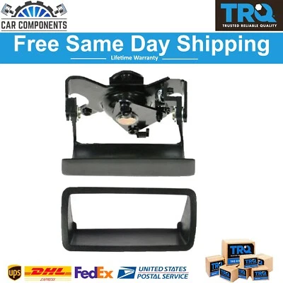 TRQ New Tailgate Handle & Bezel Black Set For 1996-2004 GMC Isuzu Chevrolet - Image 1 of 4