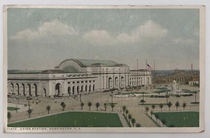 Postal vintage de Union Station Washington DC - Imagen 1 de 3