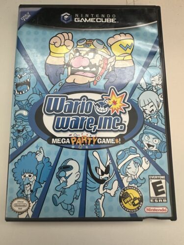 WarioWare, Inc.: Mega Party Game (Nintendo GameCube, 2004) en caja