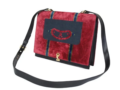 Bolso de hombro de terciopelo Roberta di Camerino RS0061 Foto 1 de 4