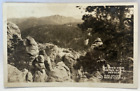 RPPC The Road From The Top of The Needle, Rise Studio, Rapid City, SD Postcard