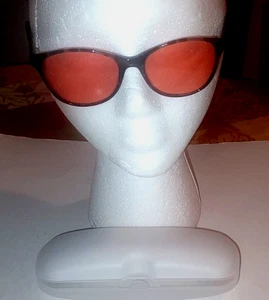 THERASPECS FL 41 AUDREY LIGHT SENSITIVITY DARK TORTOISE SHELL GLASSES EX - Picture 1 of 3