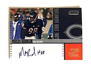 MARCUS ROBINSON 2000 Stadium Club Lone Star Signature Certified Autograph Issue - Picture 1 of 2