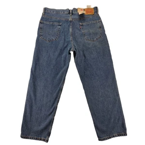 Levis 550 Herren Jeans 36x29 Blau Denim Relaxed Fit Tapered Leg Neu mit Etikett - Bild 1 von 15