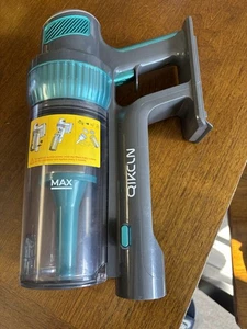 QikCln Cordless Vacuum Cleaner, LED Display, Three Modes, 40 Mins Runtime, Green - Picture 1 of 10