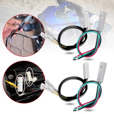 Adaptadores de luz de señal de giro Conector Plug & Play para YAMAHA YZF R25 R3 R6S R6 R1 Foto 1 de 4