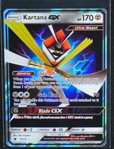 Kartana GX Ultra Rare SM - Crimson Invasion 70/111 LP - Picture 1 of 2