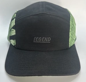 Legend Headwear 5 Panel Green Leaf Hat Adjustable USA Made - Picture 1 of 9