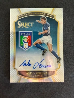 2016-17 Panini Select - Historic Signatures Aldo Serena #HS-ASE /199 - Image 1 of 2