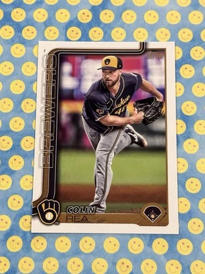 2025 Topps Series 1 Colin Rea #75 Milwaukee Brewers (P) - Image 1 of 2