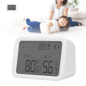 Temperature And Humidity Sensor For With Switch Lcd Panel Household BAJ - Picture 1 of 22
