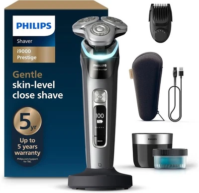 Philips Rasierer i9000 Prestige Series 9000 Wet & Dry Electric Shaver XP9202/33 - Bild 1 von 4