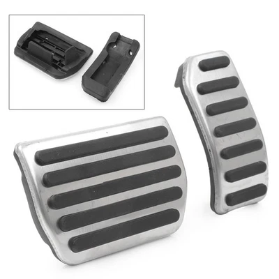 Accelerator Gas Brake Foot Pedals Pads Fit Volvo S60 XC60 V60 S80 Automatic AT - Imagem 1 de 4