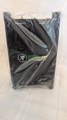 Mackie MDB-1P Passive Direct Box Black. Nex In Box Factory Sealed - Image 1 of 4