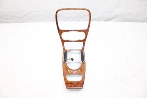 2003 MERCEDES SL500 R230 CONV #382 CENTER CONSOLE WOOD TRIM BEZEL - Picture 1 of 16