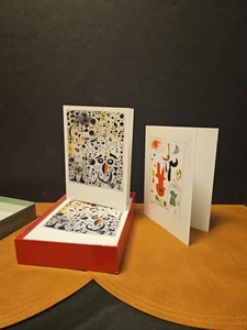 Joan Miro Museum Of Modern Art | 20 Envelope & Card Art Prints 1992 - Picture 1 of 8