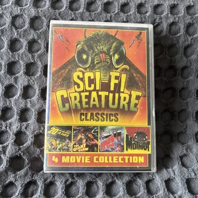 Sci-fi Creature Classics 4 Movie 20 Million Miles To Earth Mothra DVD Region 1 - Image 1 of 4