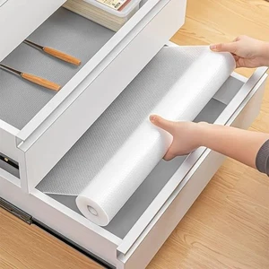 Alfombrilla de gabinete EVA, revestimiento de cajón reutilizable, antideslizante, alfombrilla de refrigerador, impermeable - Imagen 1 de 17