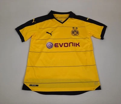 Orig. Borussia Dortmund Kinder Trikot Gr. 176 Puma Saison 2015/16 BVB 09 Evonik - Bild 1 von 4
