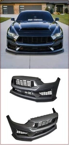 SATZ KOMPLETT STOßSTANGE VORNE FÜR FORD MUSTANG 2015 - 2017 DARK HORSE STIL - Bild 1 von 6