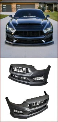 SATZ KOMPLETT STOßSTANGE VORNE FÜR FORD MUSTANG 2015 - 2017 DARK HORSE STIL - Bild 1 von 4