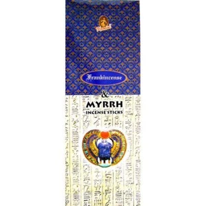 Frankincense And Myrrh Kamini Incense Sticks = Total 80 Sticks - sq or hex - Picture 1 of 7