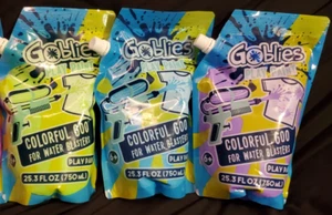 Goblies Play Paint for Water Blasters - 3 Bags (Blue, Green, Purple) - Picture 1 of 7