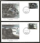 LOT 4 ENVELOPPES FIRTS DAY COVER MARSHALL ISLAND 1994-  D-Day 