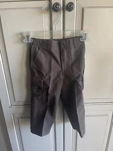 QuikSilver Toddler Boys Size 24 Mos Cargo Pants Brown new - Picture 1 of 7