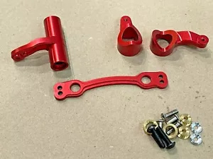 Aluminum Bearing Steering Bellcrank 1/7 Arrma 6S Fireteam Red - Picture 1 of 5