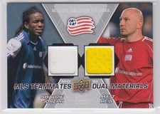 2012 Upper Deck MLS Dual Materials #NE1 Shalrie Joseph/Matt Reis B Jsy