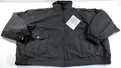NWT 6XL GERBER OUTERWEAR THRILLER SX JACKET 71DX3 BLACK / HI-VIS YELLOW 6XL REG - Image 1 of 4