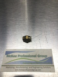 SMC Tube Adapter - 6mm / 1/8" BSP (Running Thread w/ Gasket) - Picture 1 of 4